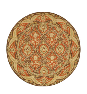 EORC Hand-tufted Wool Red Traditional Oriental Khyber Rug