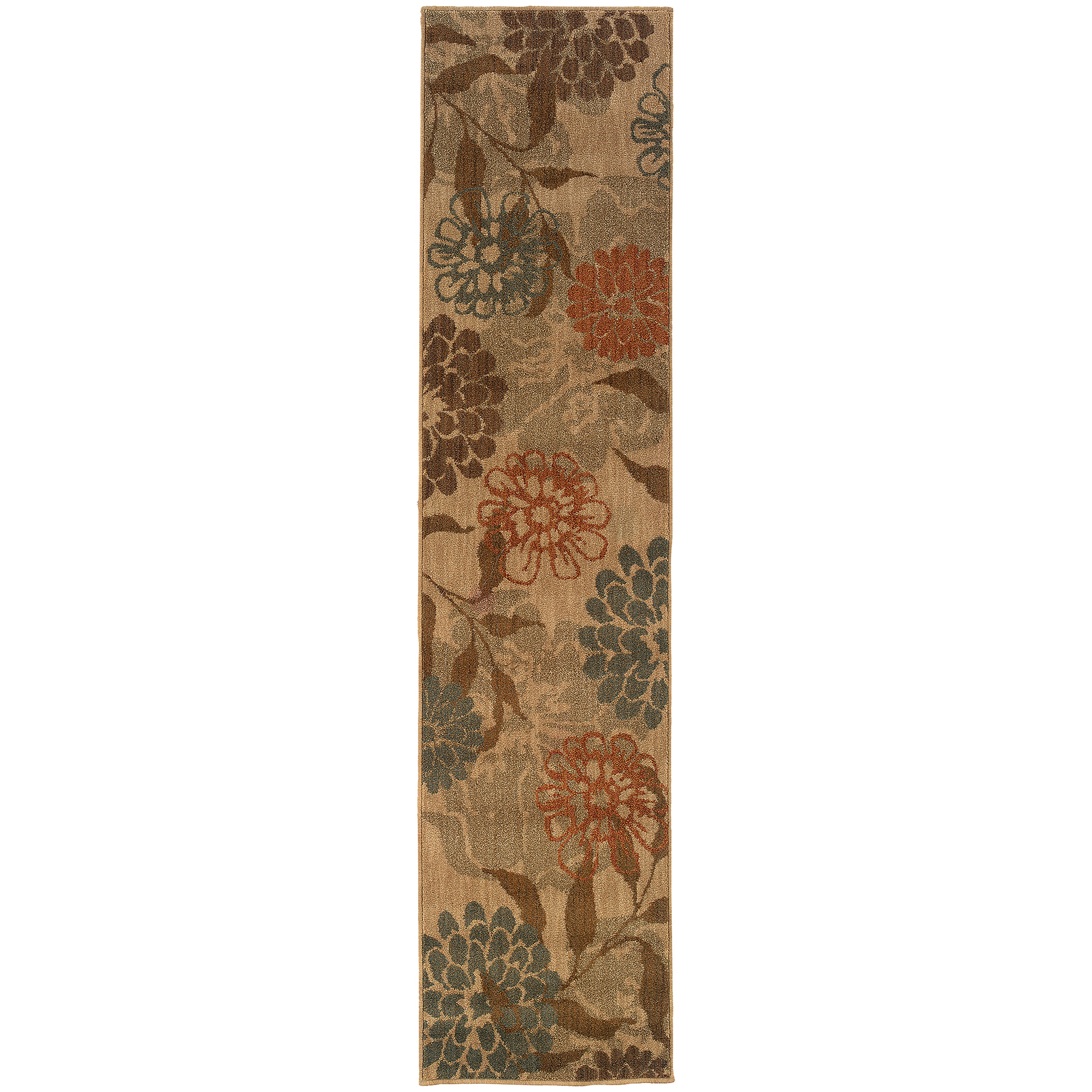Oriental Weavers Infinity Beige/Green Floral 1134A Area Rug