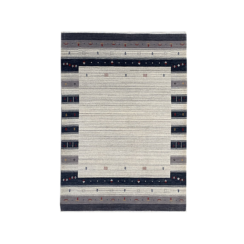 EORC Multi Handmade Wool Gabbeh Rug