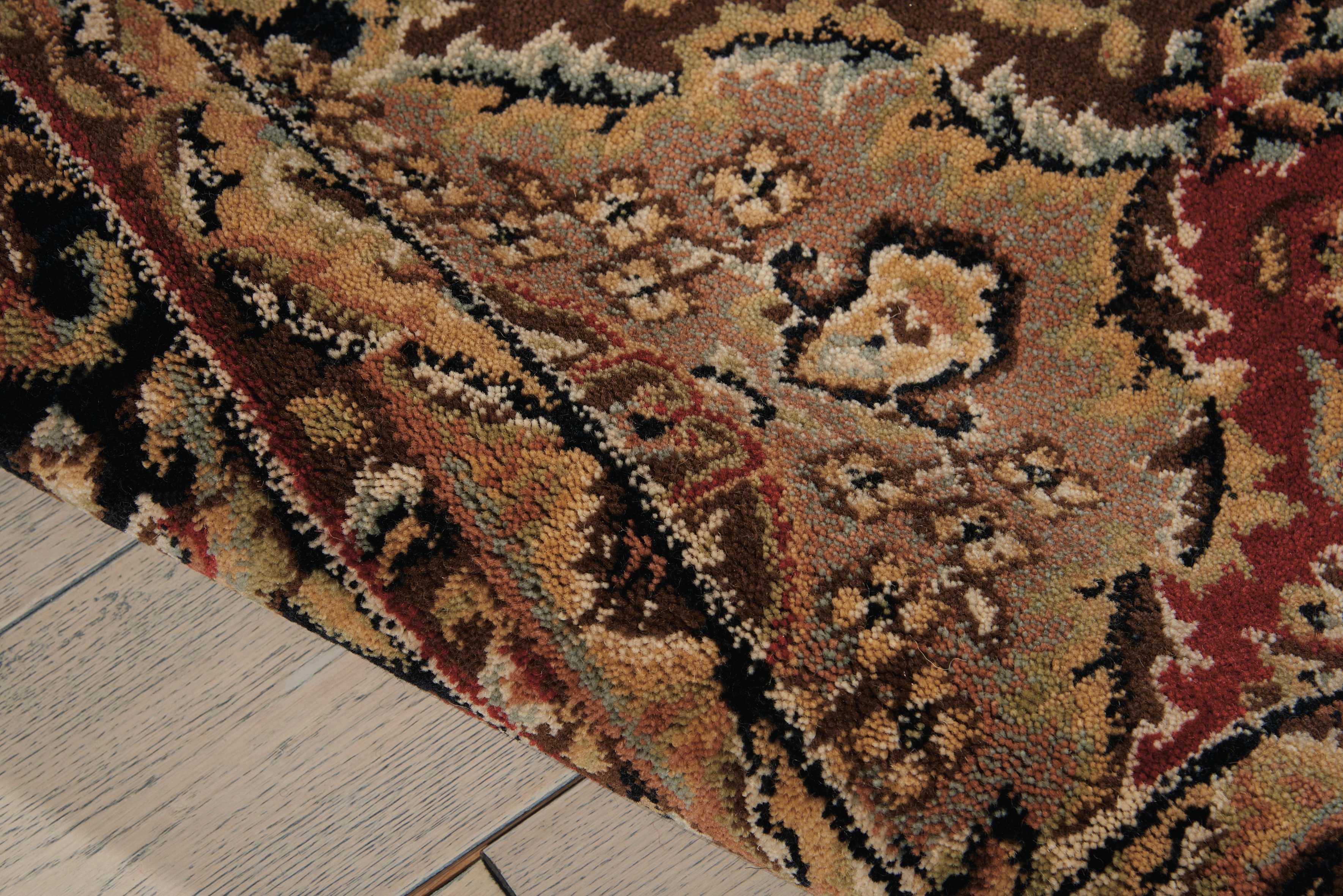 Kathy Ireland Lumiere Persian Tapestry Multicolor Area Rug by Nourison