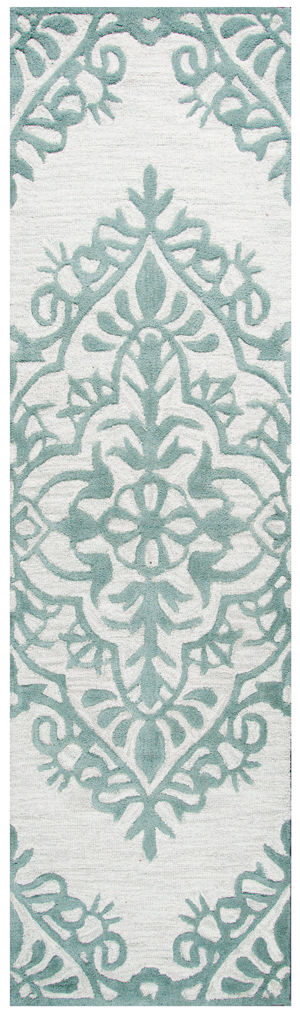 Rizzy Home Luniccia LI9514 Green/Grey Ornamental Area Rug