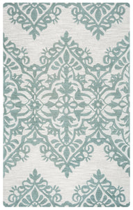 Rizzy Home Luniccia LI9514 Green/Grey Ornamental Area Rug