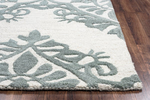 Rizzy Home Luniccia LI9514 Green/Grey Ornamental Area Rug