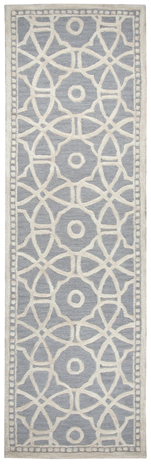 Rizzy Home Luniccia LI9516 Gray Geometric Area Rug