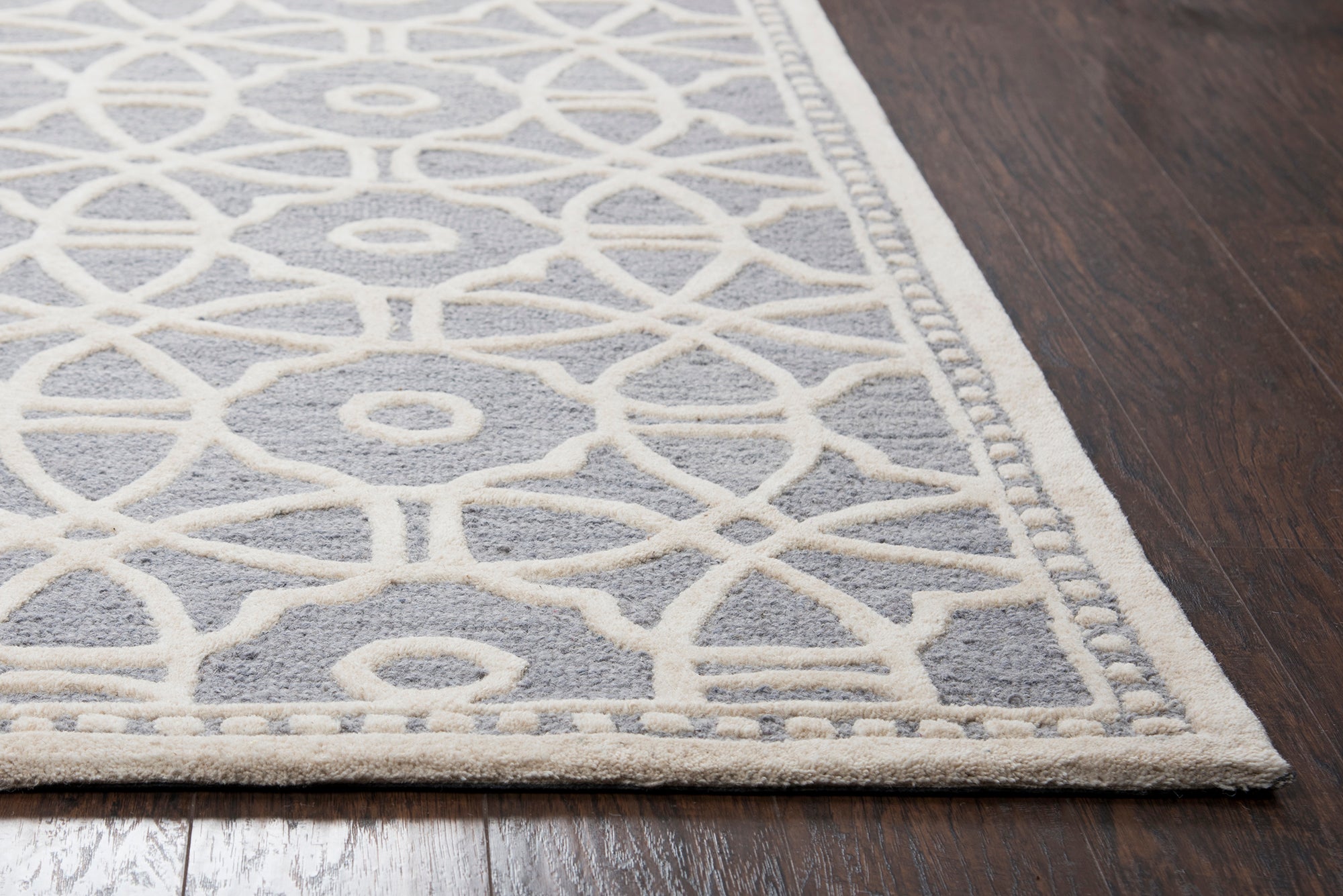 Rizzy Home Luniccia LI9516 Gray Geometric Area Rug