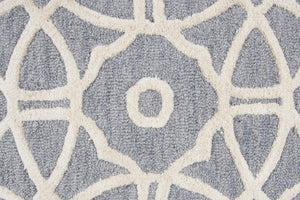 Rizzy Home Luniccia LI9516 Gray Geometric Area Rug