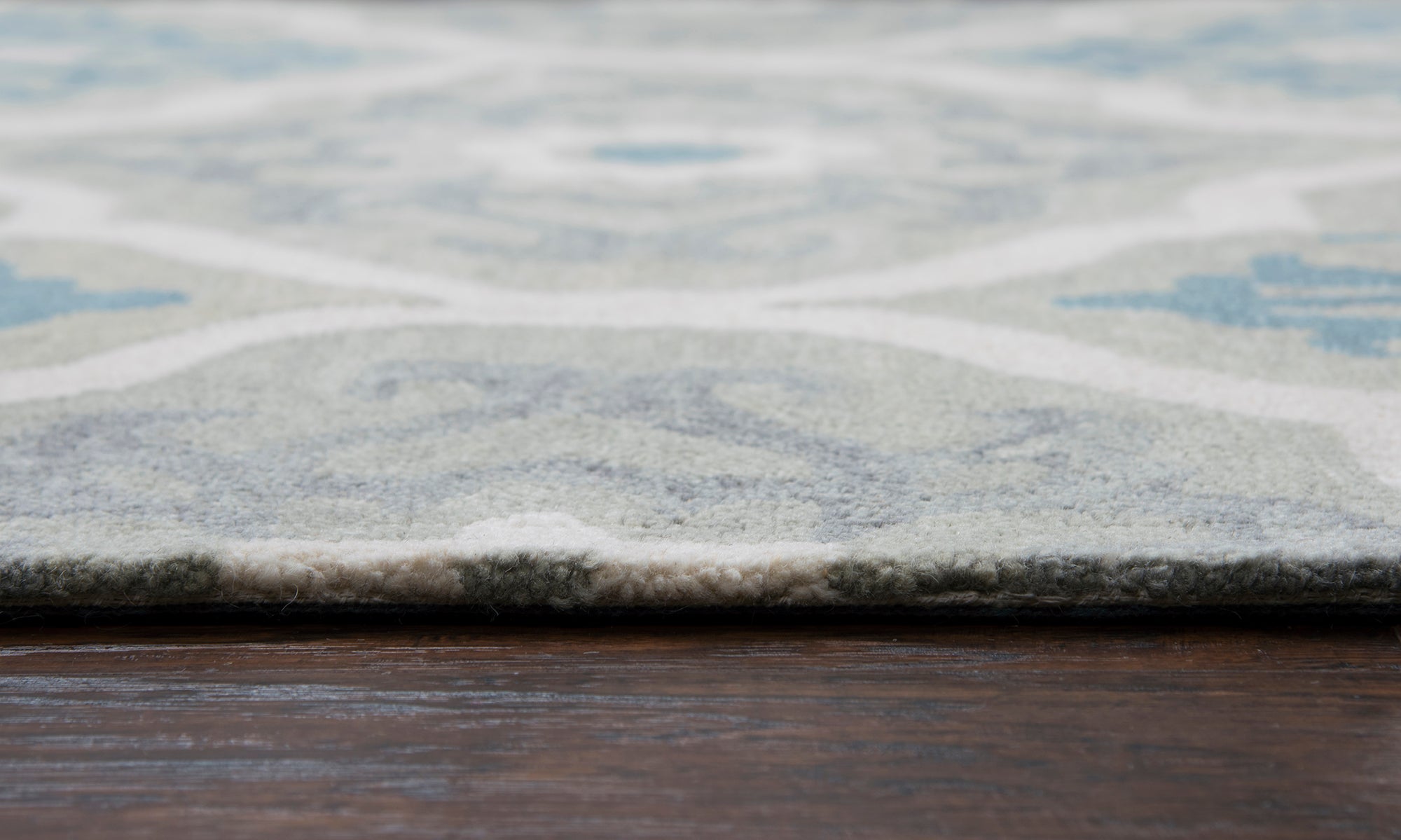 Rizzy Home Leone LO007A Gray Medallion Area Rug