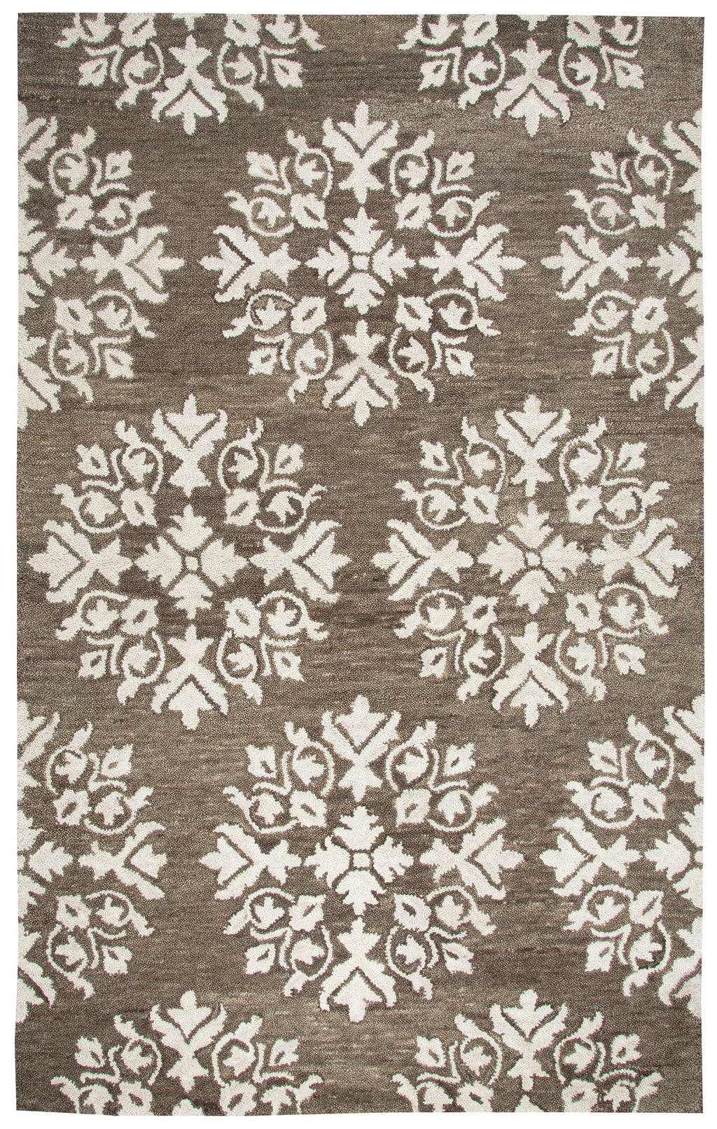 Rizzy Home Leone LO307A Brown Medallion Area Rug