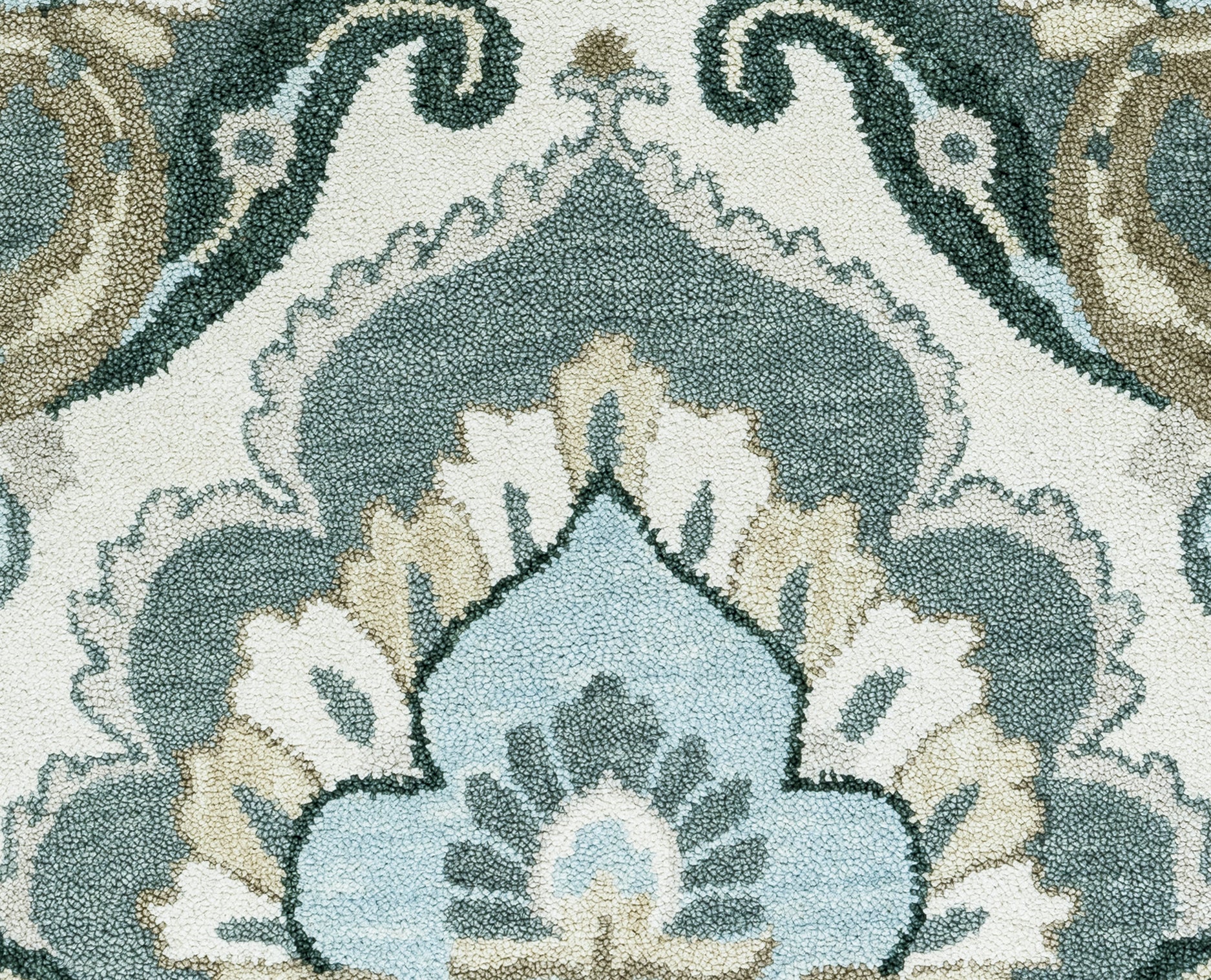 Rizzy Home Leone LO9991 Beige Medallion Area Rug