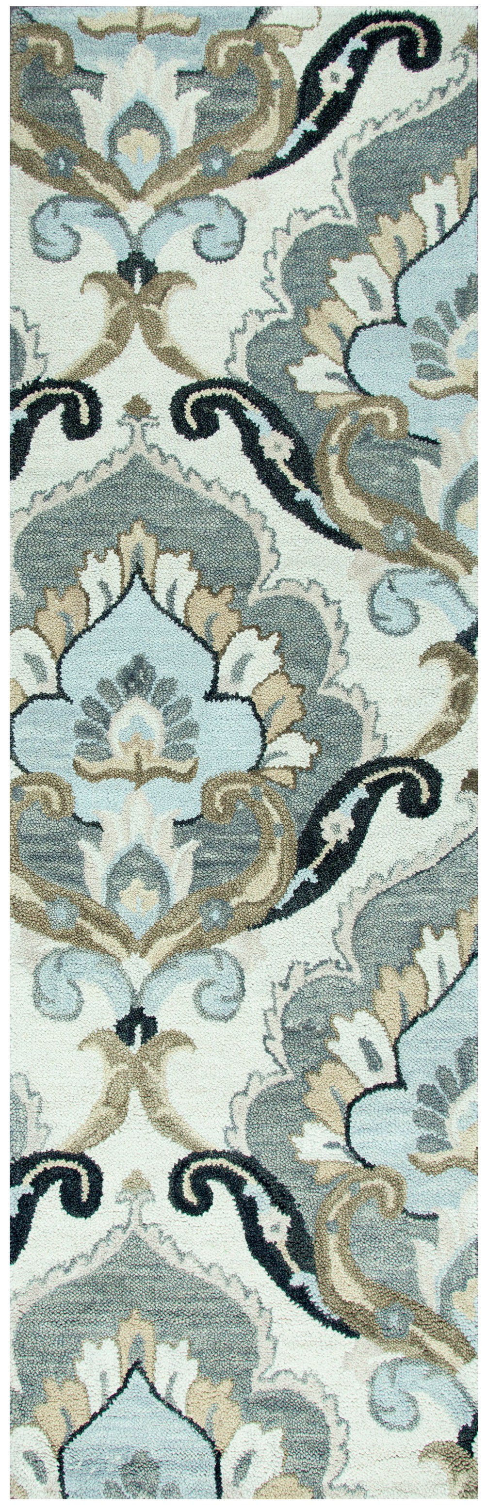 Rizzy Home Leone LO9991 Beige Medallion Area Rug