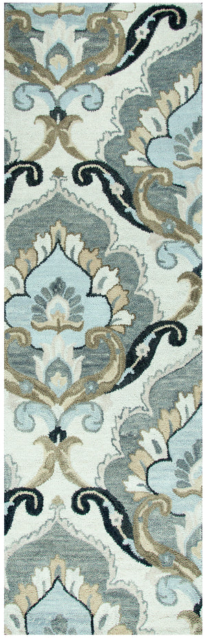 Rizzy Home Leone LO9991 Beige Medallion Area Rug