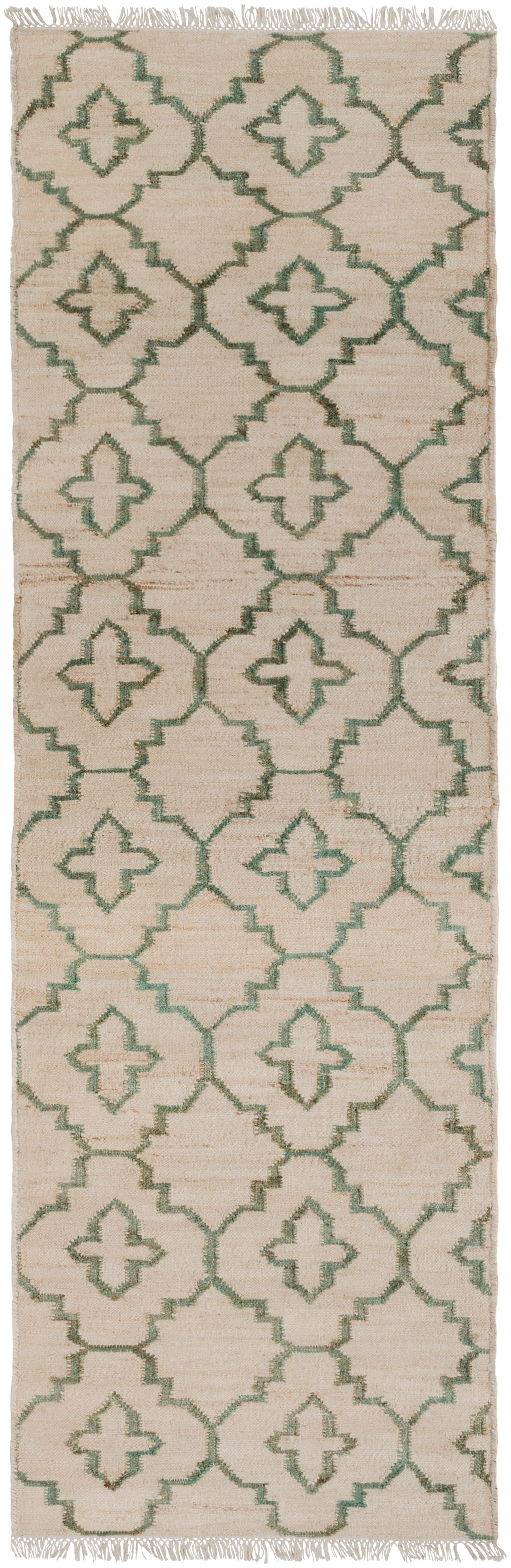 Surya Laural LRL6012 Neutral/Green Natural Fiber and Texture Area Rug