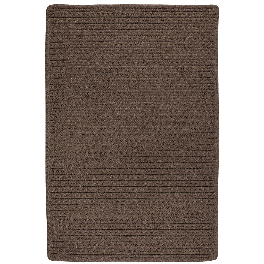 Colonial Mills Sunbrella Solid LS01 Mink Sunbrella Area Rug
