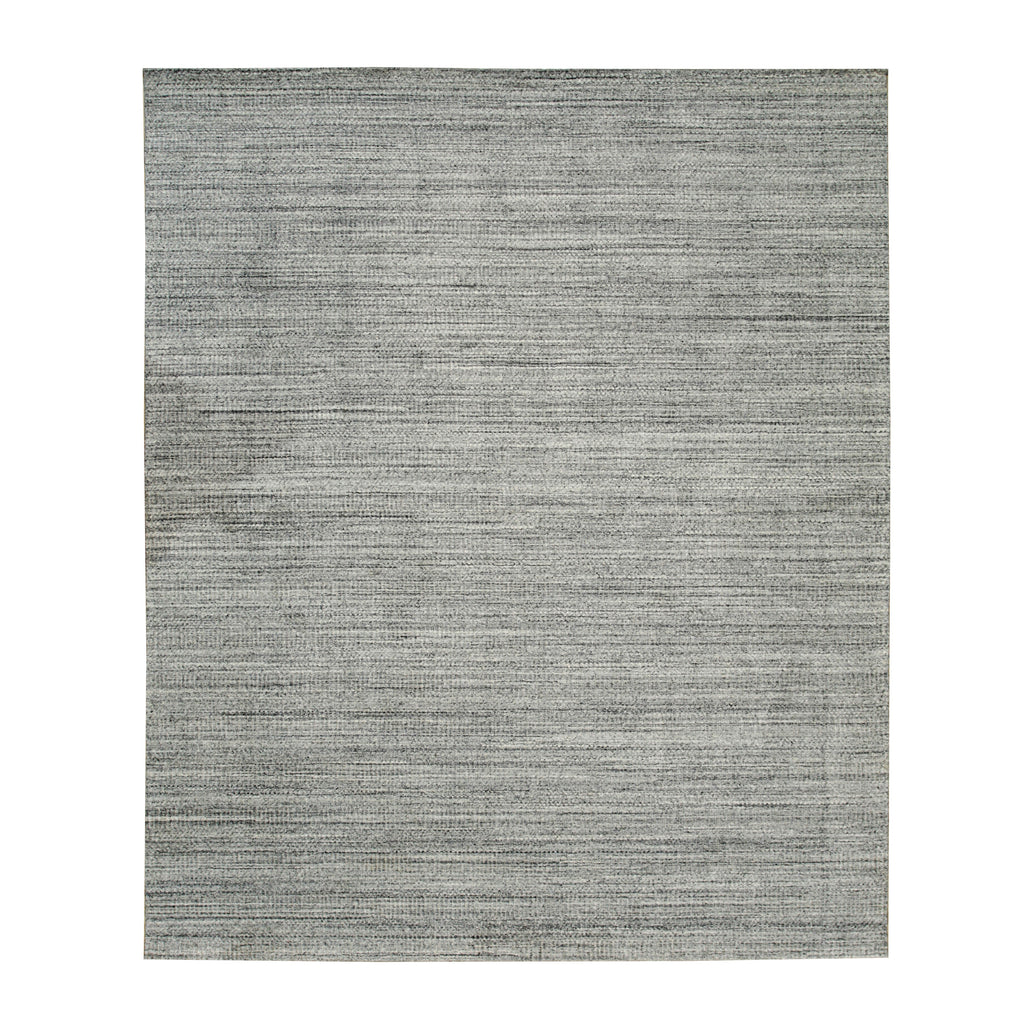 EORC Silver Handloomed Wool Super Grass Rug