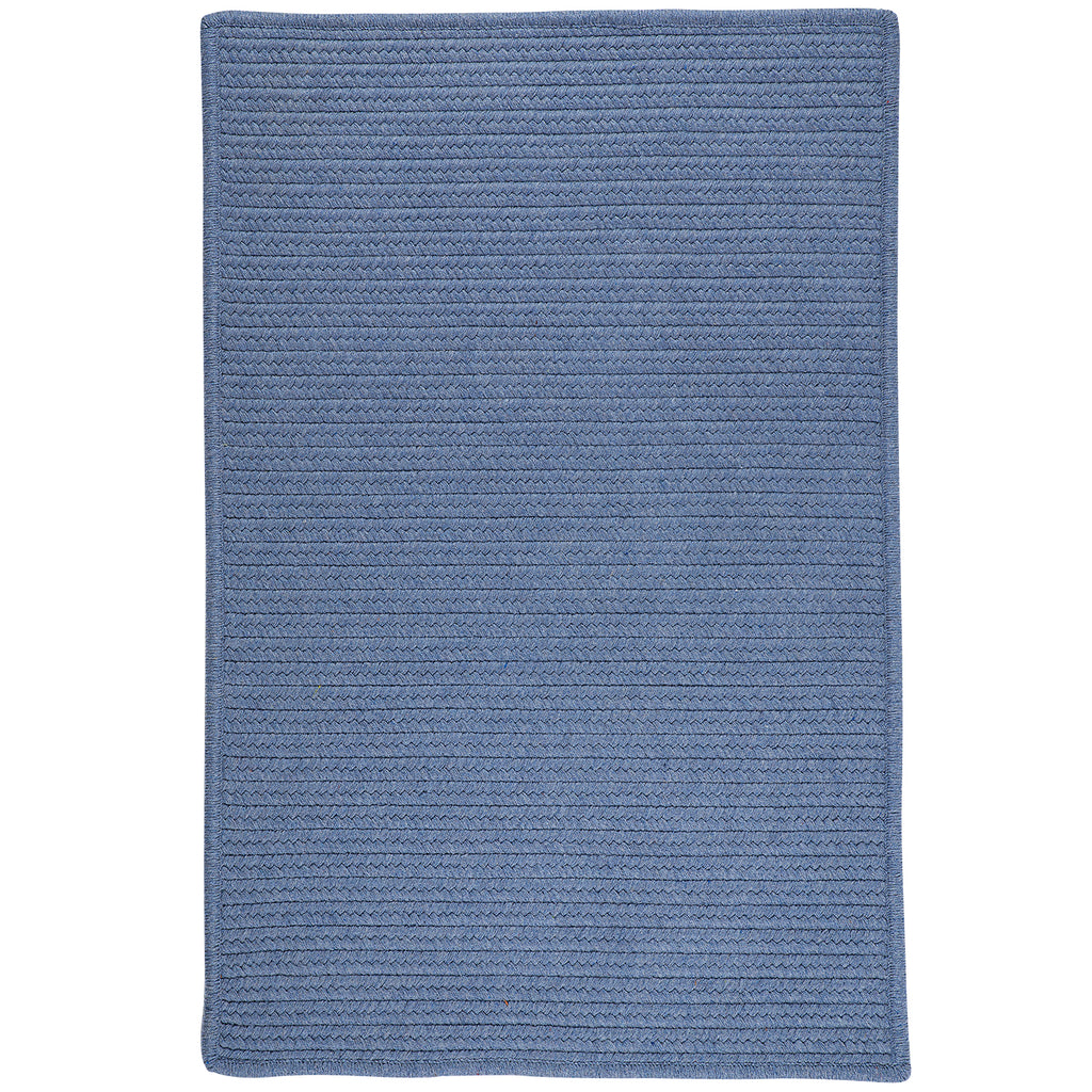 Colonial Mills Sunbrella Solid LS09 Cornflower Sunbrella Area Rug