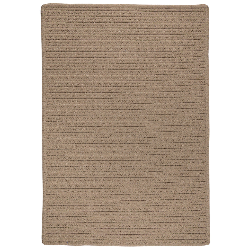 Colonial Mills Sunbrella Solid LS12 Alpaca Sunbrella Area Rug