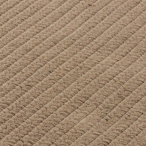 Colonial Mills Sunbrella Solid LS12 Alpaca Sunbrella Area Rug
