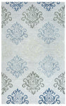 Rizzy Home Lancaster LS9563 Gray Ornamental Area Rug