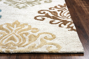 Rizzy Home Lancaster LS9566 Multi-Colored Ornamental Area Rug
