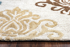 Rizzy Home Lancaster LS9566 Multi-Colored Ornamental Area Rug
