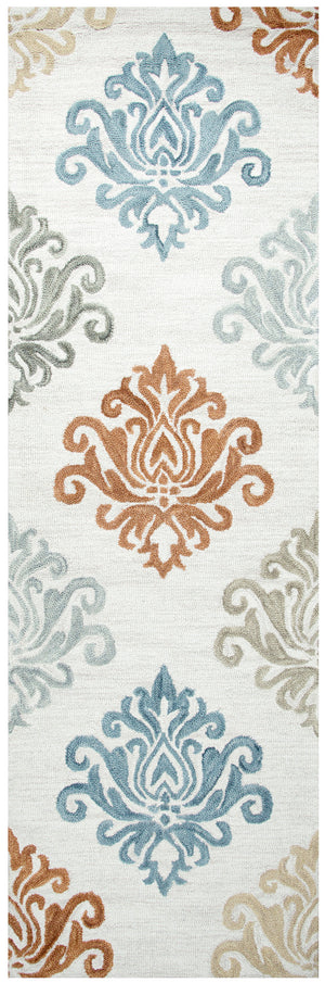 Rizzy Home Lancaster LS9566 Multi-Colored Ornamental Area Rug
