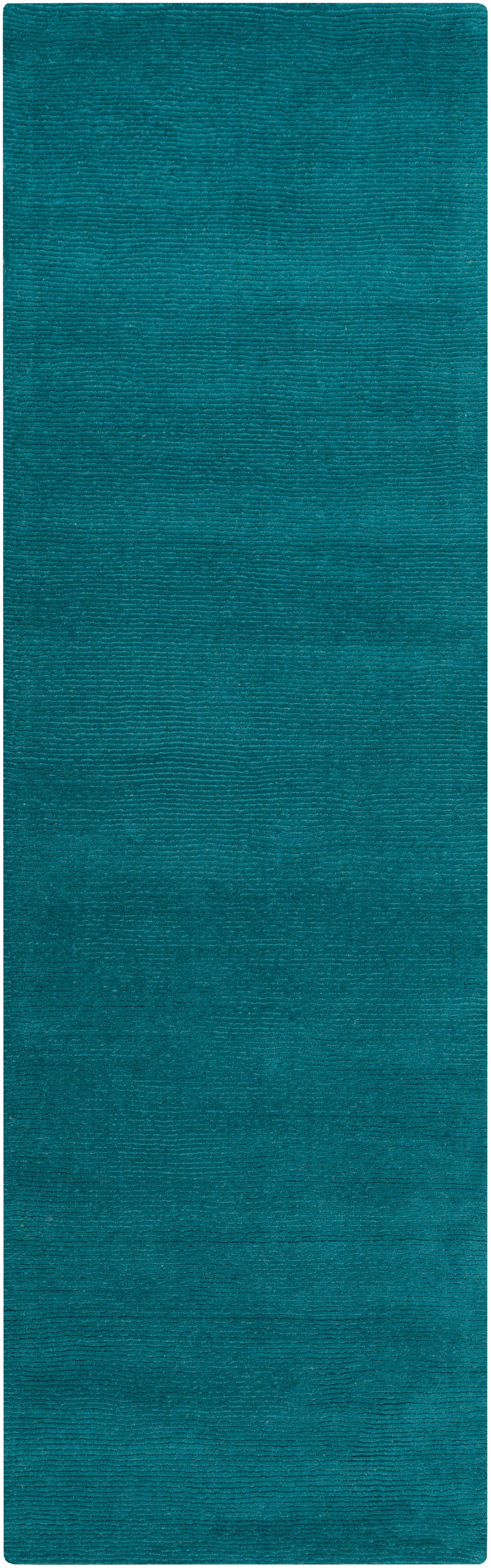 Surya Mystique M5330 Blue Solids and Borders Area Rug