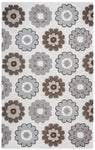 Rizzy Home Maggie Belle MB9538 Gray Print Area Rug