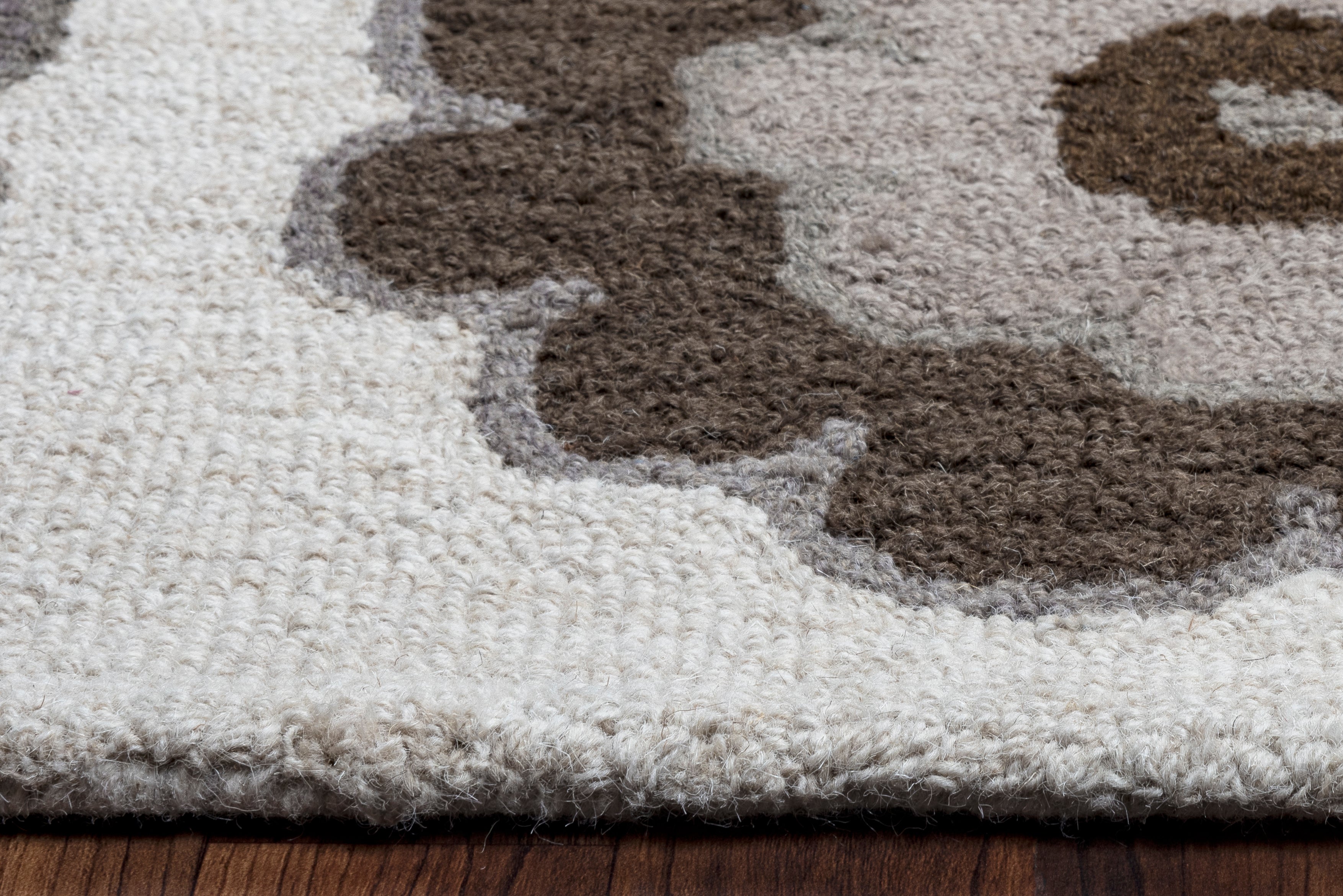 Rizzy Home Maggie Belle MB9538 Gray Print Area Rug