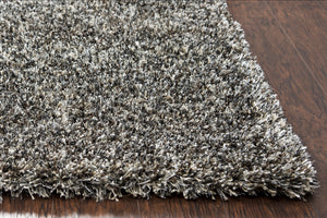 Rizzy Home Midwood MD340A Black Solid Area Rug