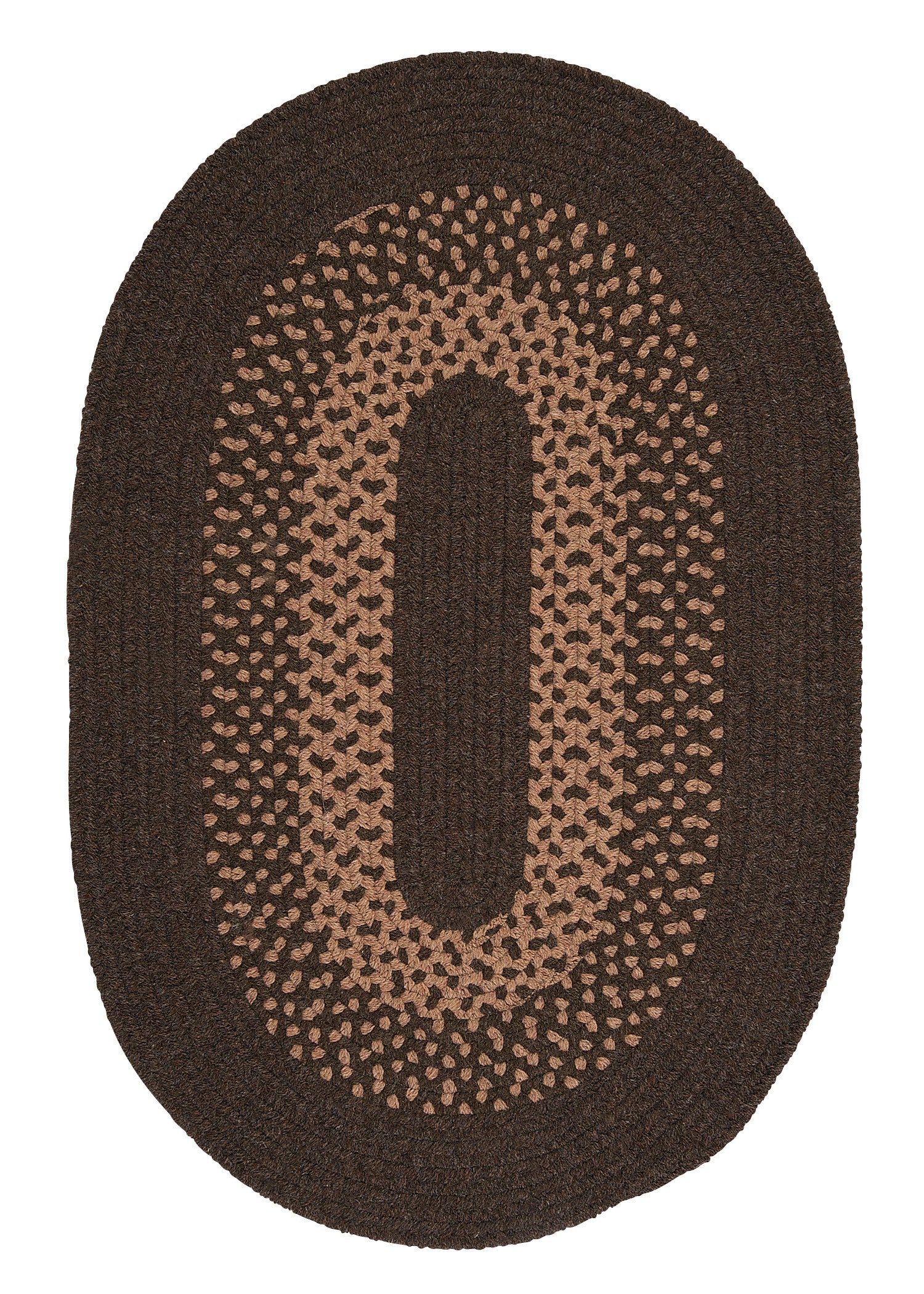 Colonial Mills Madison MD84 Roasted Brown Traditional Area Rug