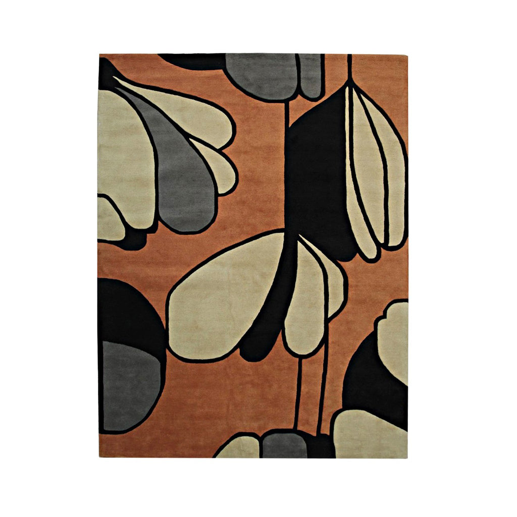 EORC Mix Hand-Tufted Wool Tufted Rug