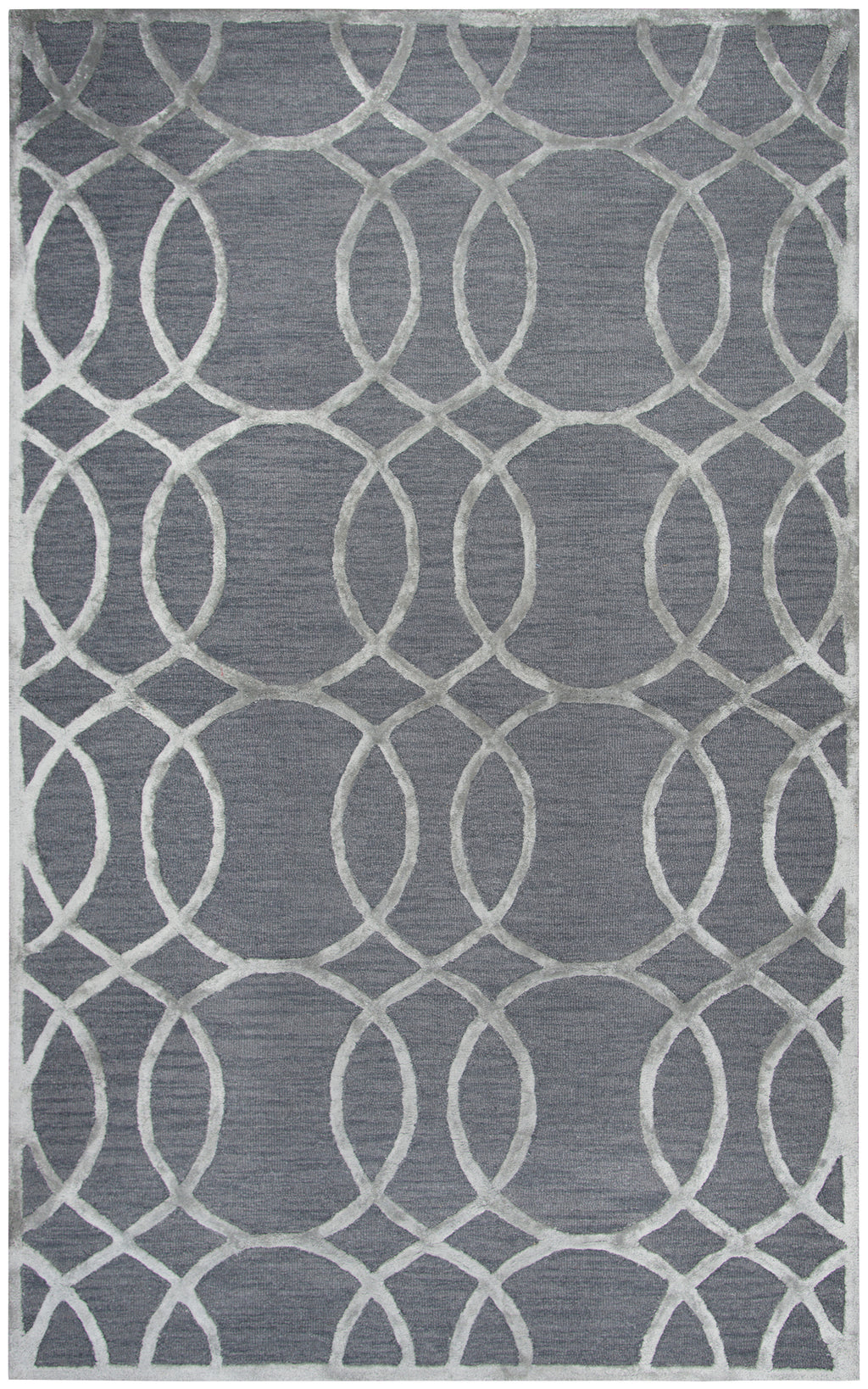 Rizzy Home Monroe ME313A Gray Geometric Area Rug