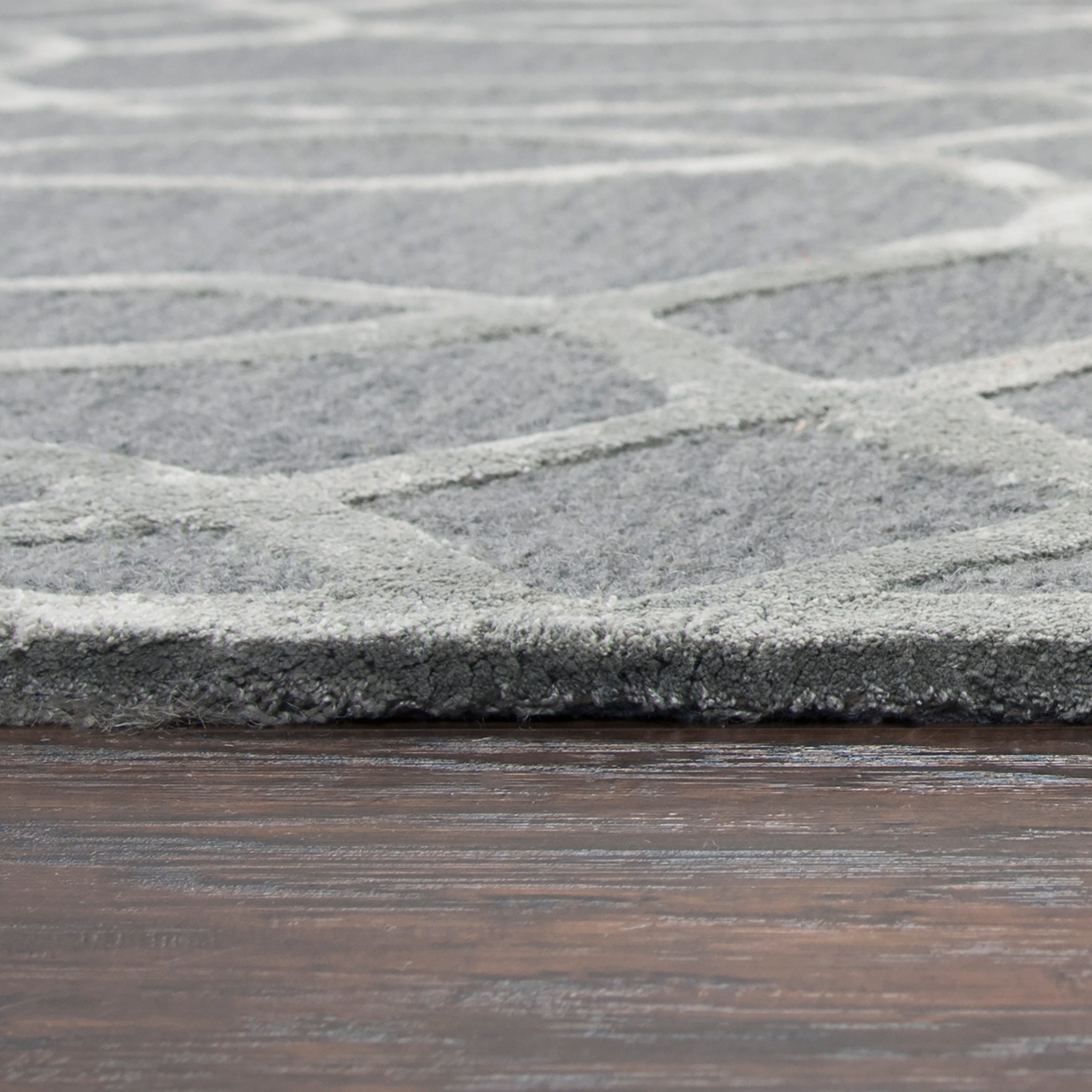Rizzy Home Monroe ME313A Gray Geometric Area Rug