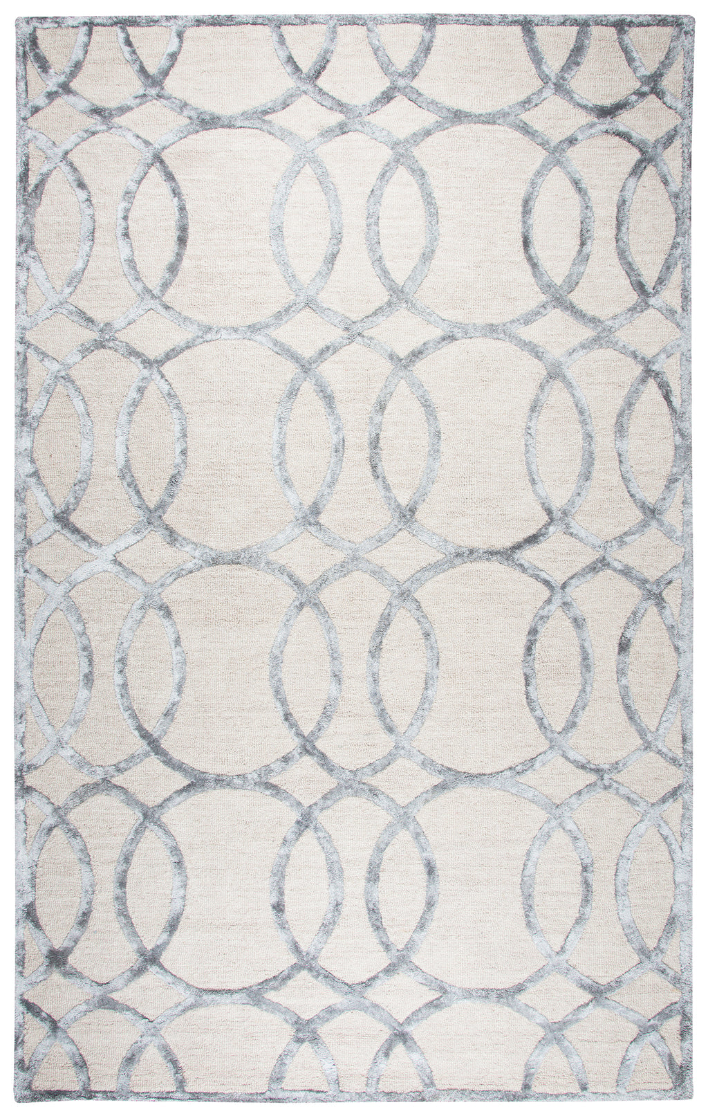 Rizzy Home Monroe ME315A Cream Geometric Area Rug