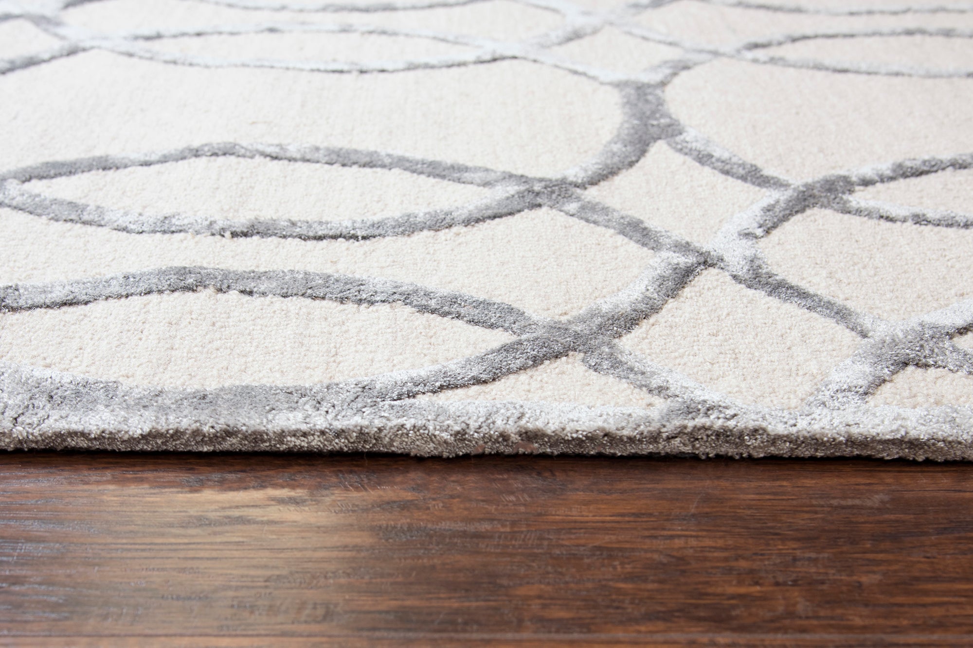 Rizzy Home Monroe ME315A Cream Geometric Area Rug