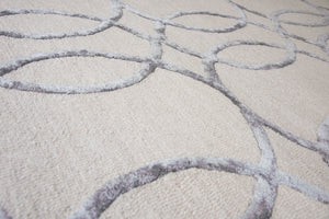 Rizzy Home Monroe ME315A Cream Geometric Area Rug