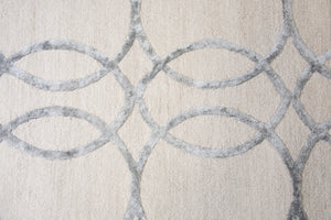 Rizzy Home Monroe ME315A Cream Geometric Area Rug