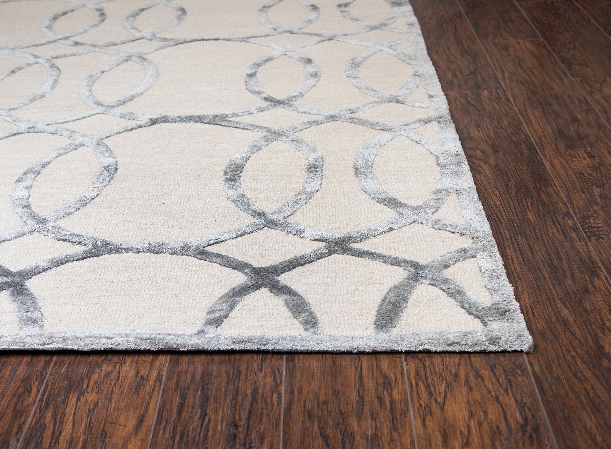 Rizzy Home Monroe ME315A Cream Geometric Area Rug