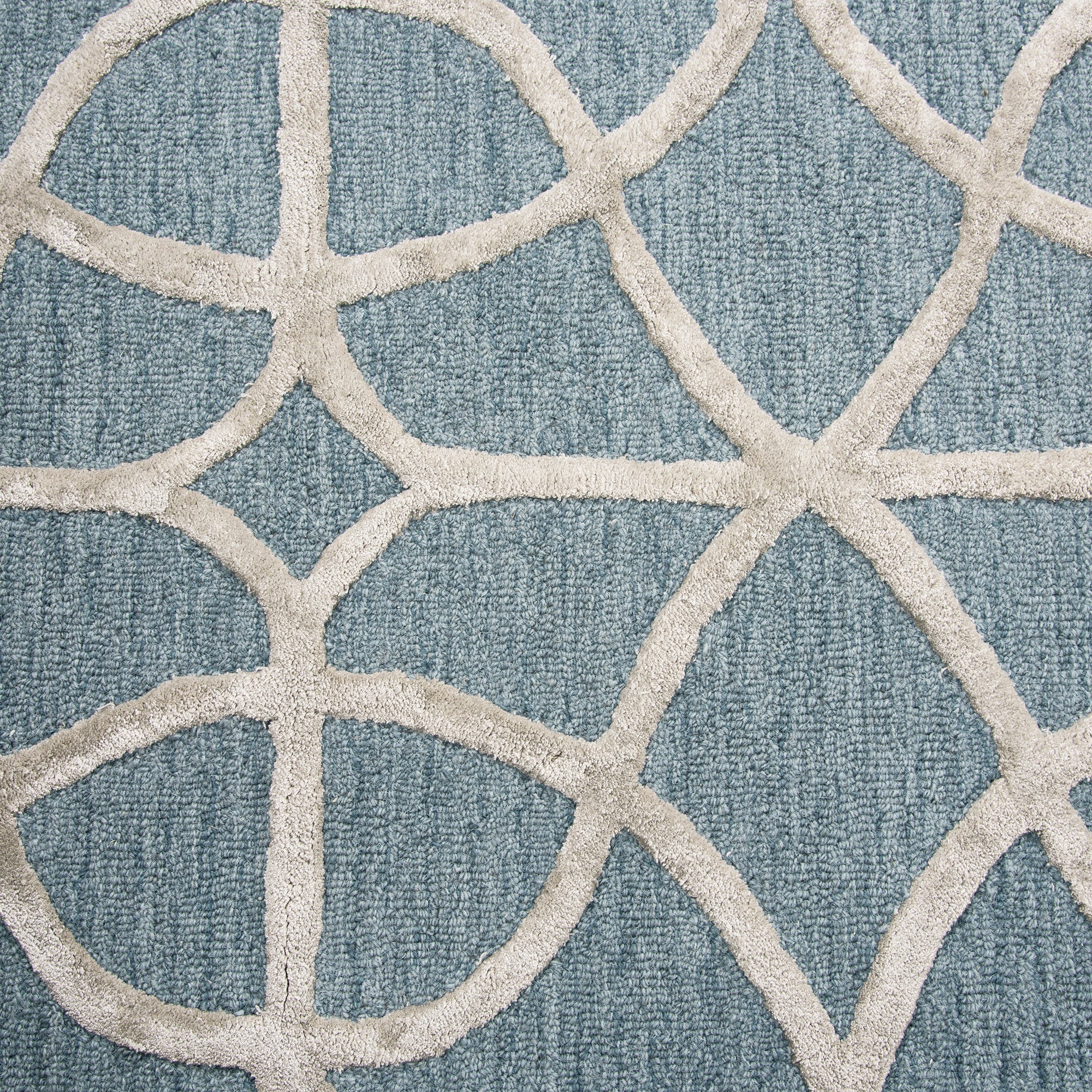 Rizzy Home Monroe ME319A Ivory Trellis Area Rug