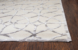 Rizzy Home Monroe ME320A Denim Trellis Area Rug