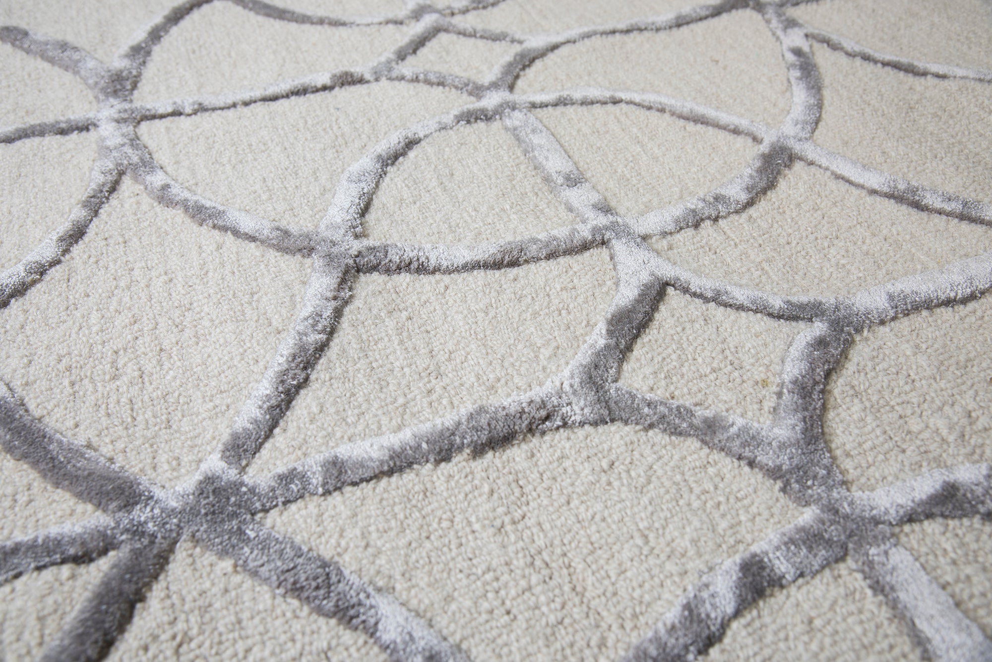 Rizzy Home Monroe ME320A Denim Trellis Area Rug