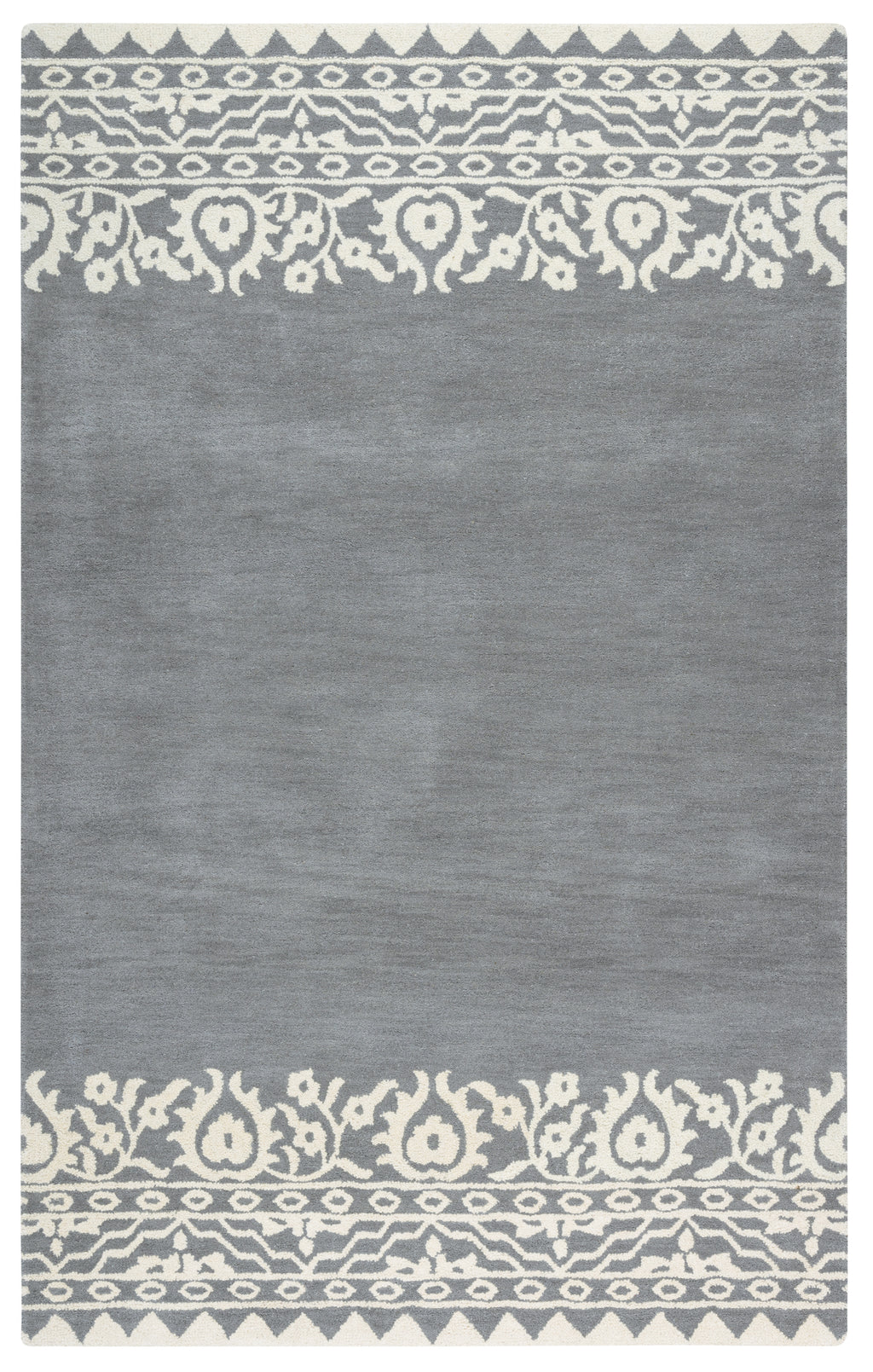 Rizzy Home Marianna Fields MF090A Gray Ornamental Area Rug