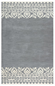 Rizzy Home Marianna Fields MF090A Gray Ornamental Area Rug