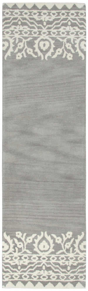 Rizzy Home Marianna Fields MF090A Gray Ornamental Area Rug