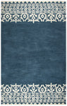 Rizzy Home Marianna Fields MF091A Navy Ornamental Area Rug