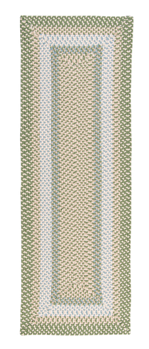 Colonial Mills Montego MG19 Lily Pad Green Indoor/Outdoor Area Rug