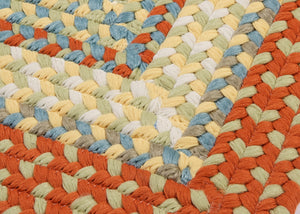 Colonial Mills Montego MG29 Tangerine Indoor/Outdoor Area Rug