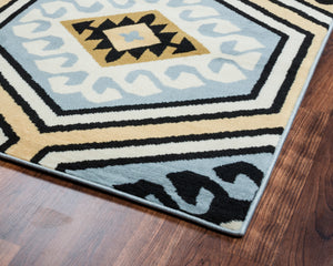 Rizzy Home Millington MG4796 Multi-Colored Tribal/Southwest Area Rug