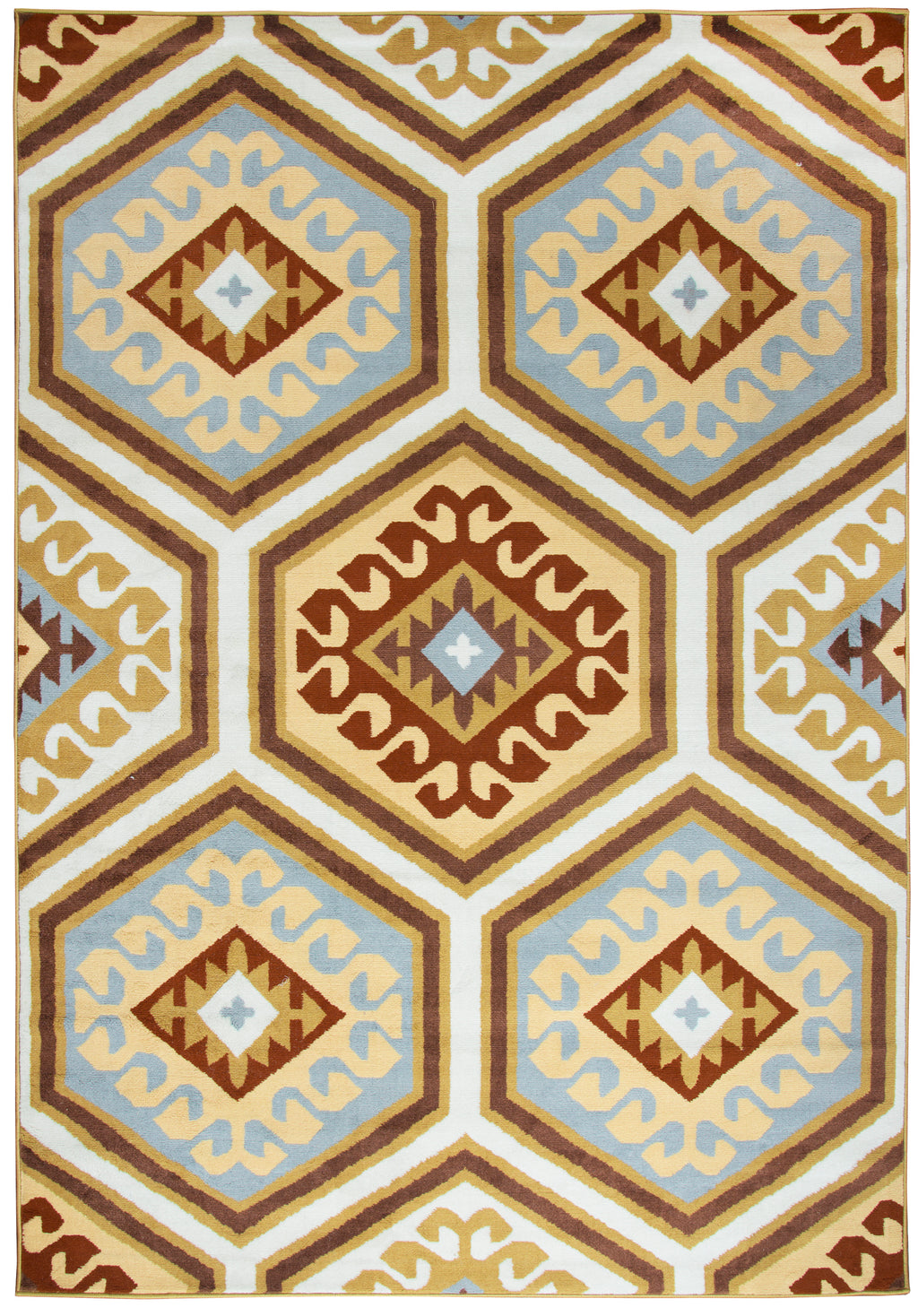 Rizzy Home Millington MG4799 Multi-Colored Tribal/Southwest Area Rug
