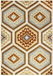 Rizzy Home Millington MG4799 Multi-Colored Tribal/Southwest Area Rug